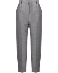 TOTEME - Cropped-Hose Mit Nadelstreifen - Lyst