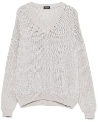 Neera - V-Neck Sweater - Lyst