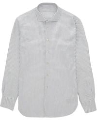 Fortela - Jack Striped Oxford Shirt - Lyst