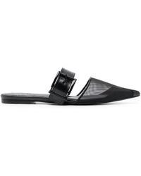 McQueen - Mini Leather Sandals - Lyst