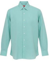 Isaia - Long-Sleeve Button-Down Shirt - Lyst