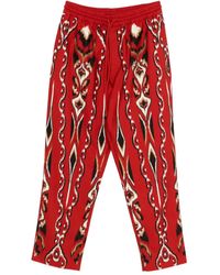 FARM Rio - Gemusterte Hose mit Kordelzug - Lyst