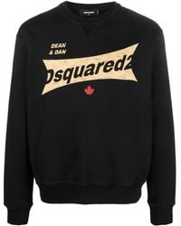 DSquared² - Logo Print Sweatshirt - Lyst
