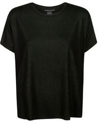 Majestic Filatures - Glitter-Effect Short-Sleeved T-Shirt - Lyst