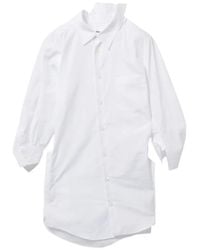 Junya Watanabe - Crop Asymetrical Shirt - Lyst
