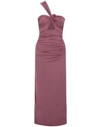 Maygel Coronel - Arcano Ruched Cut-Out Dress - Lyst