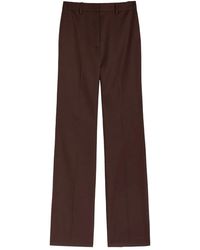 Nili Lotan - Corette Belt-Loop Trousers - Lyst