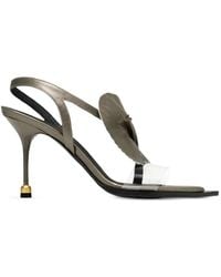 VANDA NOVAK - Gloria Ruffled Slingback Sandals - Lyst