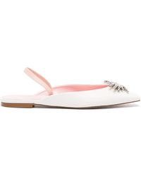 Piferi - Drizella Crystal-embellished Ballerina Shoes - Lyst