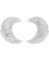 Swarovski - Sublima Crystal Clip-On Earrings - Lyst