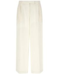 MISENITHE - Dino Pleat-Detail Trousers - Lyst