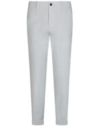 Incotex - Slim-Fit Twill Trousers - Lyst