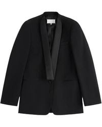 Maison Margiela - Virgin Wool Tuxedo Blazer - Lyst