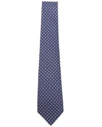 Kiton - Geometric-Pattern Tie - Lyst