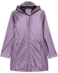 Rains - A-Line W Hooded Jacket - Lyst