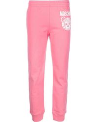 Moschino - テディベア オーガニックコットン トラックパンツ - Lyst