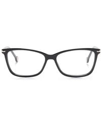 Carolina Herrera - Rectangle-Frame Glasses - Lyst