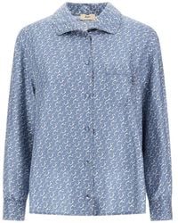 Herno - Printed Silk Shirt - Lyst