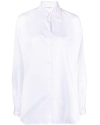 Ermanno Scervino - Lace-detailing Cotton Shirt - Lyst