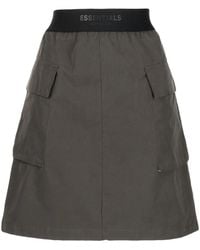 Fear Of God - Cargo Mini Skirt - Lyst