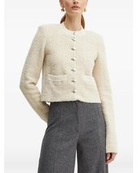 Patrizia Pepe - Bouclé Cardigan - Lyst