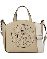 KARL LAGERFELD - Small K/Circle Tote Bag - Lyst