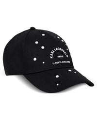 KARL LAGERFELD - Rue St-Guillaume Faux-Pearls Cap - Lyst