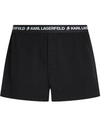 KARL LAGERFELD - Logo-Waistband Boxers (Pack Of Three) - Lyst