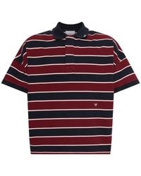 Rhude - Fontaine Striped Ss Polo Shirt - Lyst