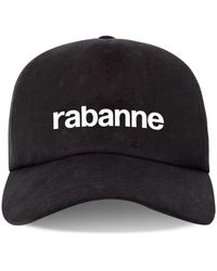 Rabanne - Logo-print Cotton Cap - Lyst
