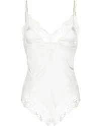 Fleur du Mal - Venus Lace Teddy - Lyst