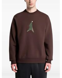 EA7 - Graphic-Print Raglan-Sleeve Sweater - Lyst