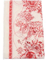 Faliero Sarti - Sciarpa Con Stampa Paisley - Lyst