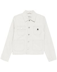Carhartt - Mercer Chore Striped Denim Jacket - Lyst