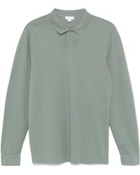Sunspel - Polo A Maniche Lunghe - Lyst