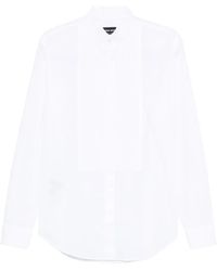 Giorgio Armani - Pleated Shirt - Lyst