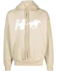 1989 STUDIO - Logo-Print Cotton Hoodie - Lyst
