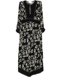 Ba&sh - Midikleid mit Blumen-Print - Lyst