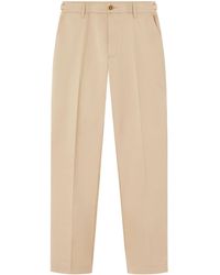 Versace - Tapered-leg Chino Trousers - Lyst