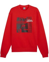 PUMA - Hoops Graphic-Print Sweater - Lyst