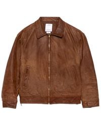 Visvim - Strato Leather Jacket - Lyst