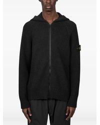 Stone Island - 5100005 Full Rib Cotton Bouclé Jumper - Lyst