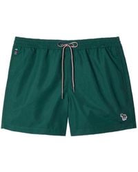 Paul Smith - Zebra Logo Swim Shorts - Lyst