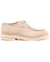 Eleventy - Lace-up Suede Derby Shoes - Lyst