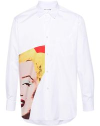 Comme des Garçons - X Andy Warhol chemise en coton - Lyst