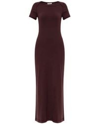 By Malene Birger - Robe Longue Irina À Col Bateau Et Manches Courtes - Lyst