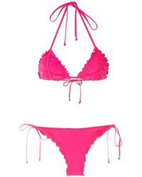 Amir Slama - Bikini Met Geribbeld-Effect - Lyst