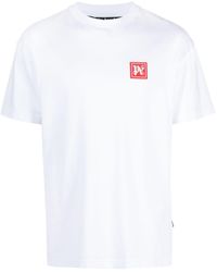 Palm Angels - Ski Club T-Shirt mit Logo-Print - Lyst