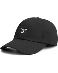 Arte' - Logo-Embroidered Cap - Lyst