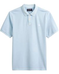 Marc O' Polo - Logo-Embroidered Polo Shirt - Lyst